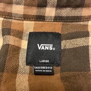 Oh. Vans flannel. Sturdy and clean